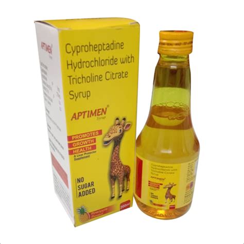 Cyproheptadine Hydrochloride With Tricholine Citrate Syrup At Best