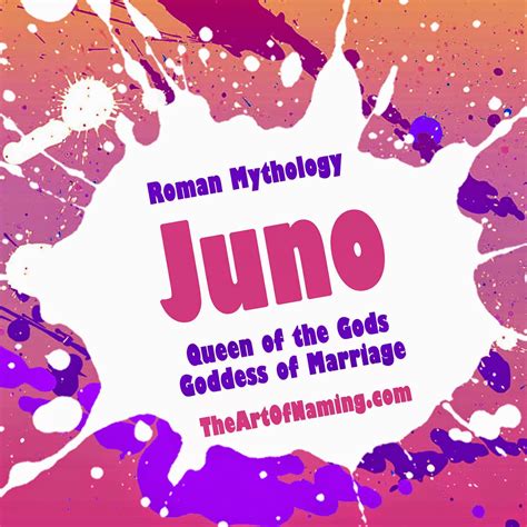 The Art Of Naming Juno