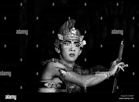 Indonesia Bali Ubud Puri Saren Ubud Palace Dance Performance At Night