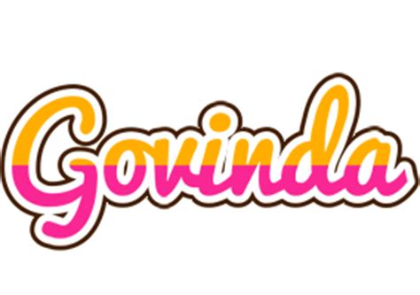 Dasarathanandana govinda dasamukha mardhana govinda pakshivahana govinda pandavapriya. Govinda Logo | Name Logo Generator - Smoothie, Summer ...
