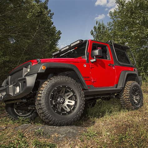 Upgrade your jeep with the latest trends of parts and accessories today at jeeppeople.com! Rugged Ridge 11504.17 - Rock Sliders, 07-16 Wrangler JK 2 Door
