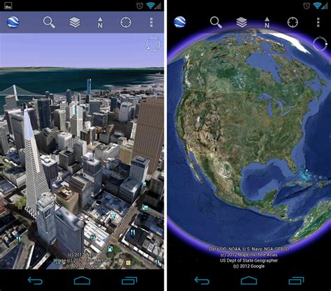 Zoek lokale bedrijven, bekijk kaarten en vind routebeschrijvingen in google maps. Google Earth For Android Gets Revamped, New Layers Include ...