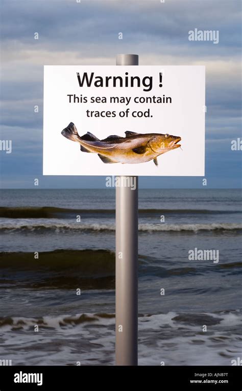 Spoof Warning Sign Cod Stock Photo Alamy