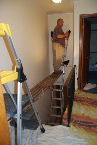 How to paint around high lights and fixtures in ceilings using an extension pole and brush holder. The Knot - Your Personal Wedding Planner | DIY Projects ...