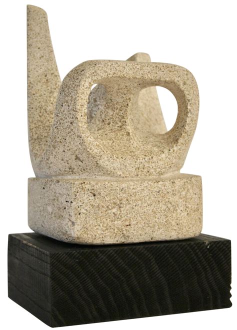 Modernist Abstract Curvilinear Sculpture | Chairish