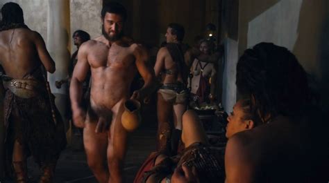 Fuck Yeah This Naked Hunk James Wells As Totus In Spartacus War Of