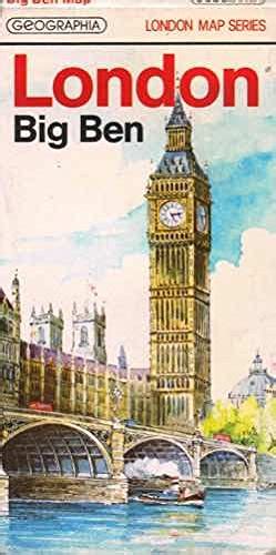 London Big Ben Map Uk Geographia 9780092010309 Books