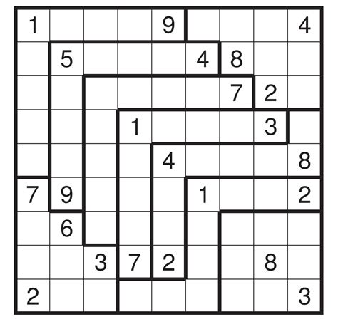 Puzzle44 Irregular Sudoku