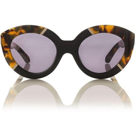 Stylish Karen Walker Tortoiseshell Sunglasses