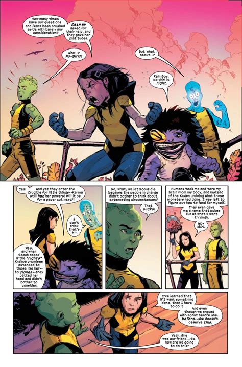 Sneak Peek Exclusive Preview Of Marvel S New Mutants 20 Comic Watch