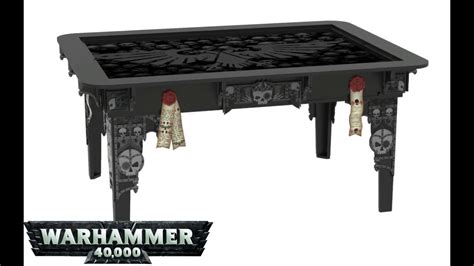 Table Of Ultimate Gaming Warhammer Special Edition 35 Imperium Black