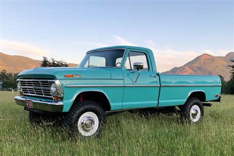1969 Ford F 250 Custom 4x4 4 Speed For Sale On Bat Auctions Sold For