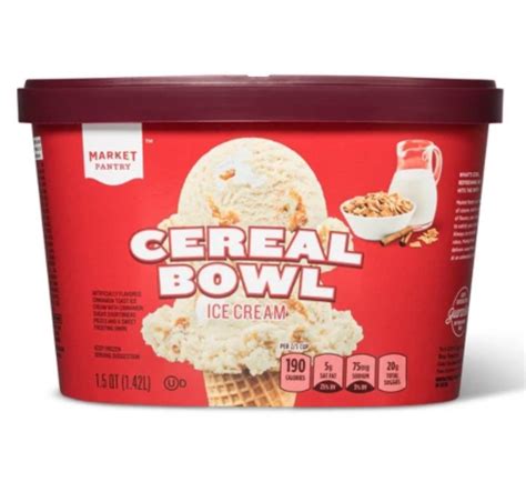 News Target Launches Market Pantry Cereal Bowl Ice Cream