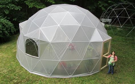 Domes For A Greenhouse For Around A Chicken Coop Geodesic Dome Kit