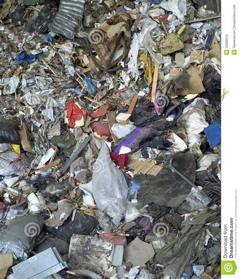 Garbage Dump Plastic Waste Pile Of Garbage Plastic Waste Bottle And