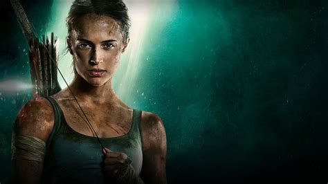 1920x1080 Tomb Raider 2018 Movie Alicia Vikander Poster Laptop Full Hd