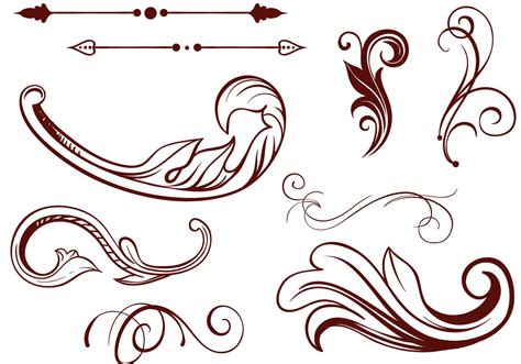 Download Free Scrollwork Vectors 101826 - Download Free Vectors, Clipart Graphics & Vector Art