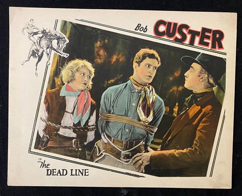 The Dead Line 11x14 Lobby Card Bob Custer Nita Cavalier Ebay