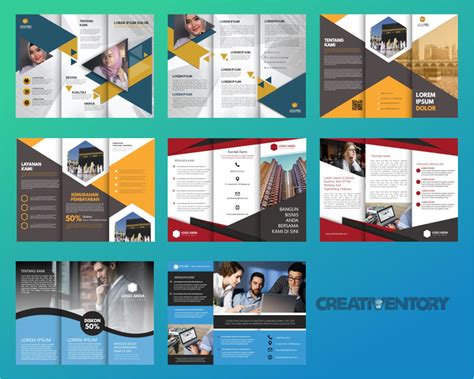20 Brochure Templates Editable Design Powerpoint Pptx Etsy