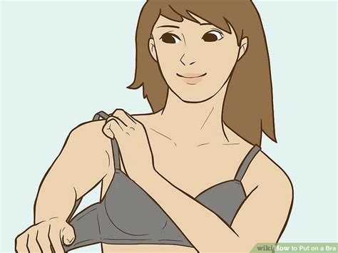How To Put On A Bra With Pictures Wikihow