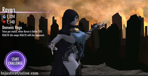 Injustice Gods Among Us Mobile Raven Challenge Screenshot 03