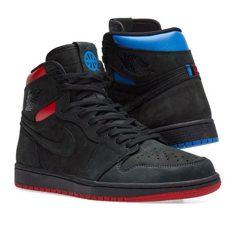 The genesis of the jordan brand legacy continues to deliver as colorways suit collectors, historians, hypebeasts, and new heads alike. Nike Air Jordan 1 Retro High OG (Black, Blue & Red) | END.