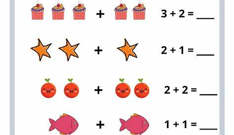 simple math addition worksheets