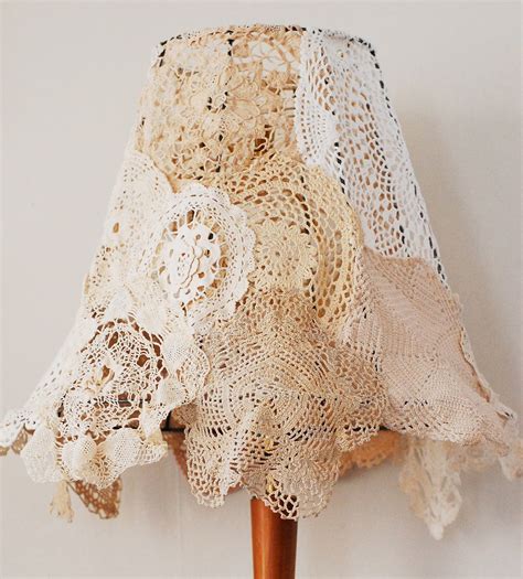 Maize Hutton Vintage Doily Lampshade Diy