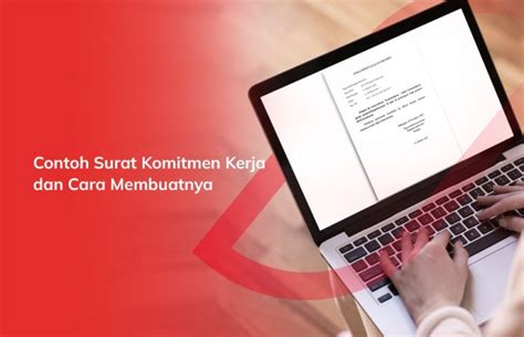 Contoh Surat Komitmen Kerja Dan Cara Membuatnya Privy Blog