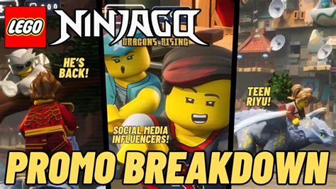 Ninjago Dragons Rising Season 2 Social Media Ninja Promo Breakdown