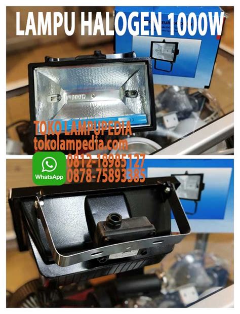 Hal yang satu ini tentu saja akan semakin memudahkan siapa saja dalam menemukan pilihan lampu terbaik untuk digunakan. Jual Lampu Sorot Halogen 1000W Ekonomis | Toko Lampupedia