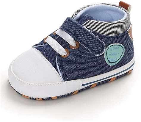 Masocio Baby Boy First Walking Shoes Infant Toddler Trainer Soft Sole