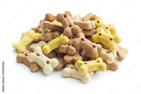 Dog Food Shaped Like Bones Stock Photo Adobe Stock