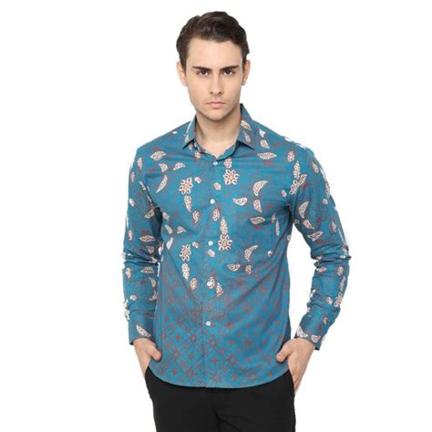 Maybe you would like to learn more about one of these? Jual Agrapana Damiono Slim Fit Kemeja Batik Cap Lengan ...