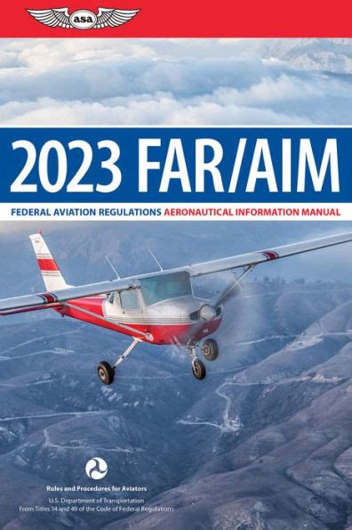 Faraim 2023 Federal Aviation Regulationsaeronautical Information