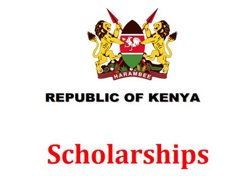 Up to 30% off scholarship fees. 2017 Government scholarships for Kenyan students ...