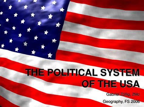 Ppt The Political System Of The Usa Powerpoint Presentation Free