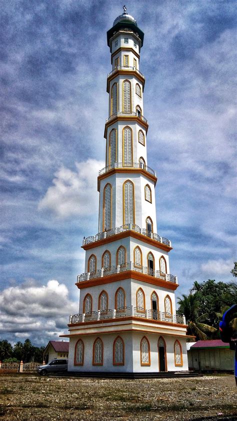 Desain Menara Masjid Dari Besi Siku Ruang Ilmu