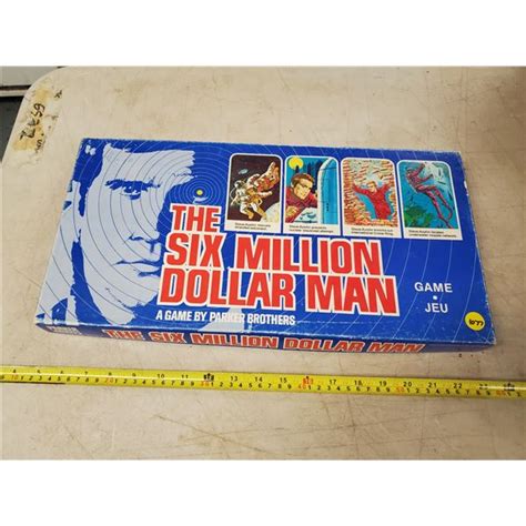 Six Million Dollar Man Board Game