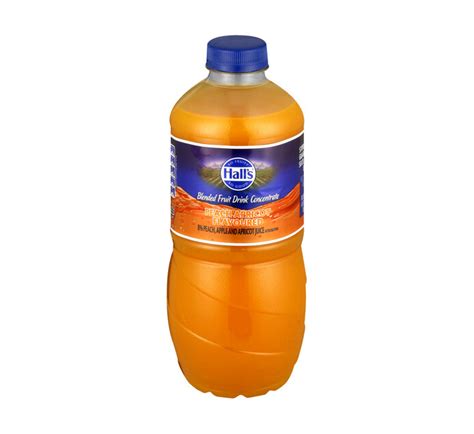 Halls Fruit Juice Peach And Apricot 1 X 125l Makro