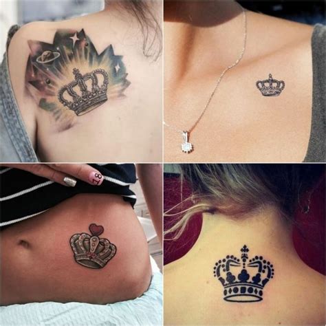 Rose And Crown Tattoo Crown Tattoo Designs Fit For Royalty