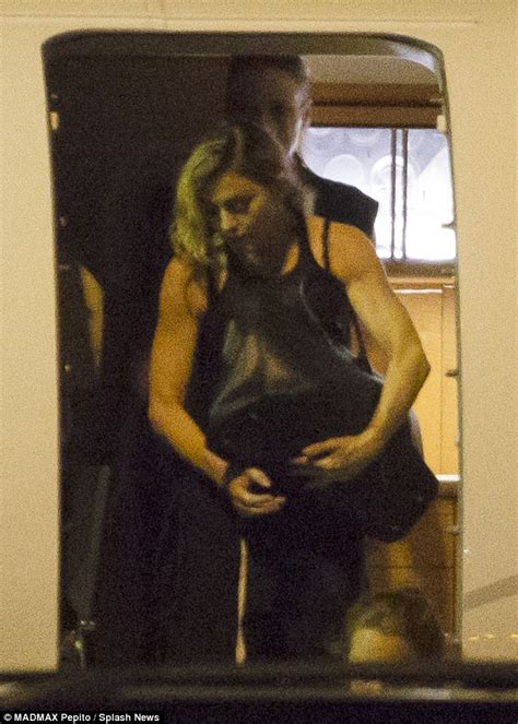 Madonna Sneaks Into Sydney On A Private Jet Following Half Empty Brisbane Concert Daily Mail