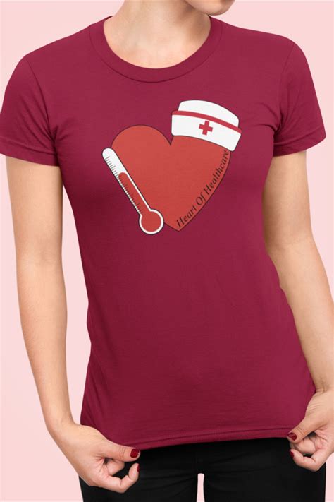 Heart Of Healthcare T Shirt Shirts T Shirt Mens Tops