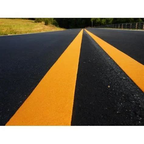 Whiteandyellow Thermoplastic Road Marking Paint For Nhshcity And