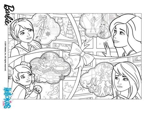 Printable barbie perfect christmas coloring pages 04. BARBIE in a PERFECT CHRISTMAS coloring pages - BARBIE's ...