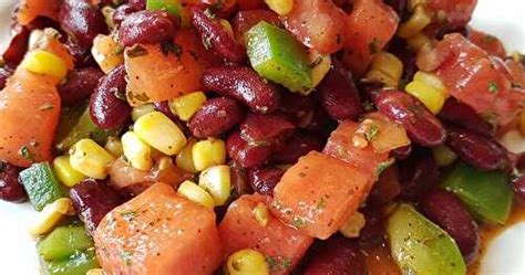 Salade De F Ves Rouges Melon D Eau Et Chili De Les Douceurs De Genny Et Ses Recettes De Cuisine