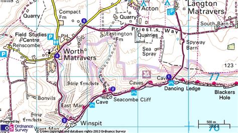 South Purbeck Cliffs Walk Dorset National Trust