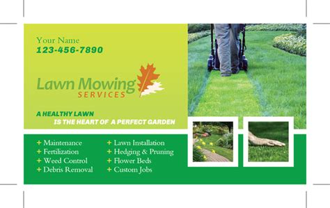 Create an image and a likeness for your landscaping business in the minds of your clients, customers as well as prospects by crafting astounding business card designs by making use of our stunning landscaping business card template. Francisco Montes Photography | Templates | Business Card - Lawn Mowing - 01