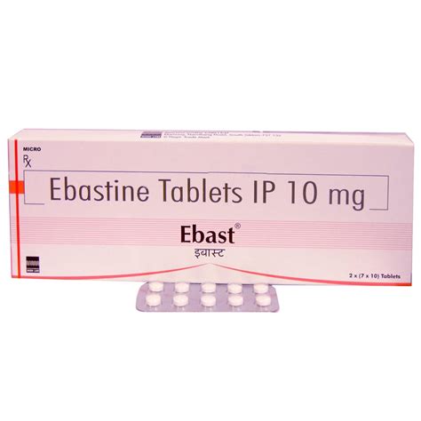Ebast Tablet 10s Price Uses Side Effects Composition Apollo Pharmacy
