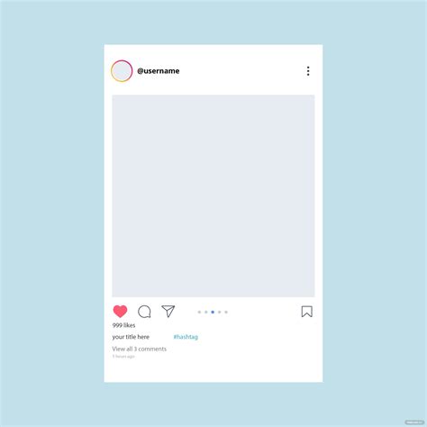 Instagram Frame Template